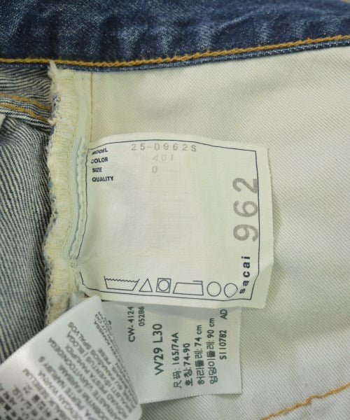 sacai 牛仔褲