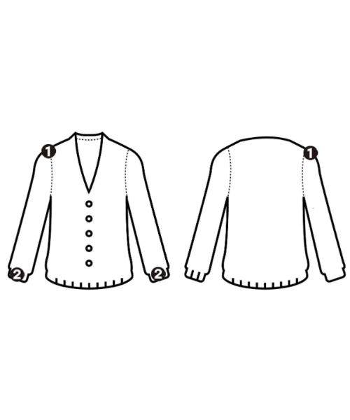 sacai 開襟衫