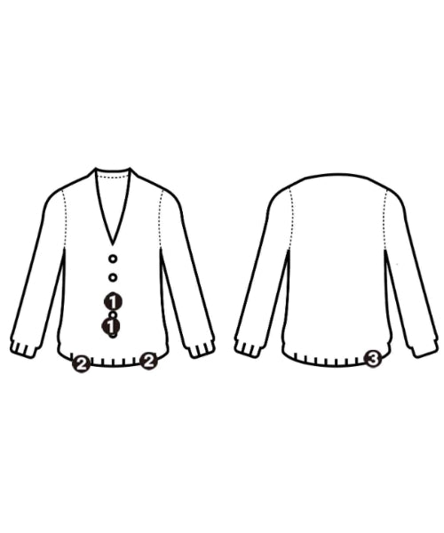 sacai 開襟衫