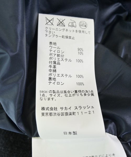 sacai 海軍外套
