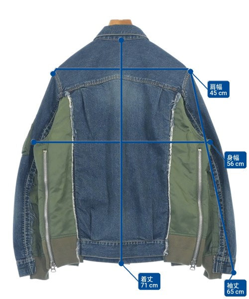 sacai 牛仔夾克