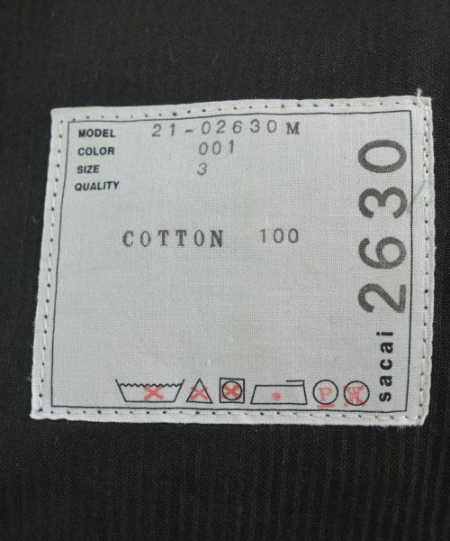 sacai 剪裁褲
