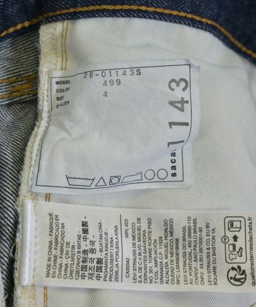 sacai 牛仔褲