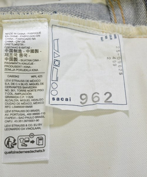 sacai 牛仔褲