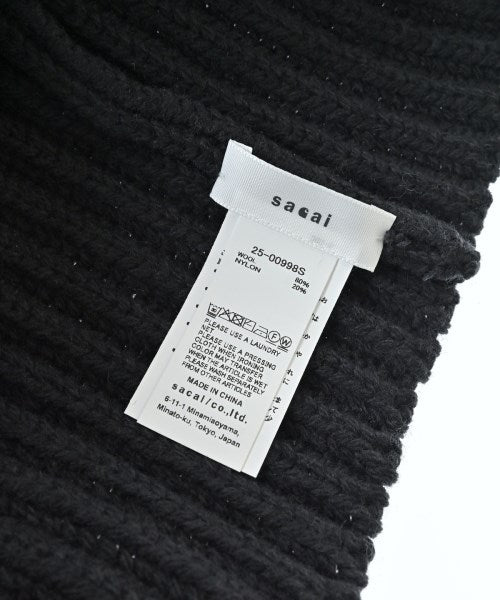 sacai 冬季圍巾
