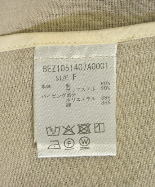 BEARDSLEY GALLARDAGALANTE 無領外套