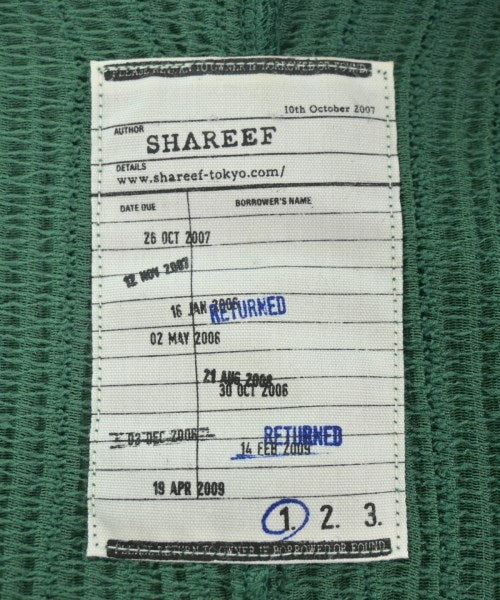 SHAREEF 開襟衫