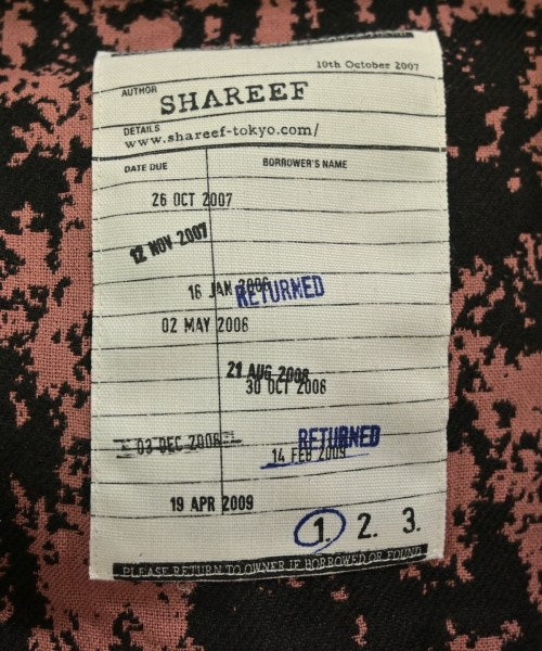 SHAREEF 休閒襯衫