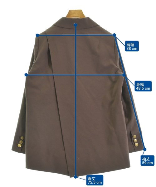 Diagram GRACE CONTINENTAL 休閒夾克