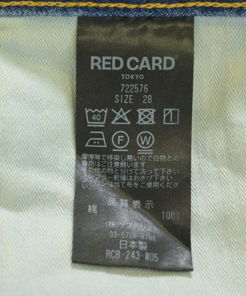 RED CARD 牛仔褲