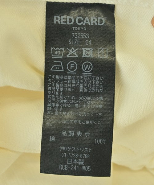 RED CARD 牛仔褲