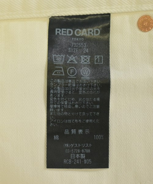 RED CARD 牛仔褲