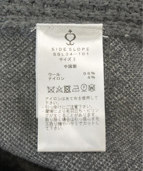 SIDE SLOPE 毛衣