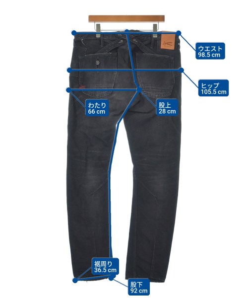 DENHAM 牛仔褲