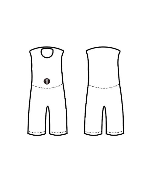 HYKE 連身衣/馬戲團服/連身褲