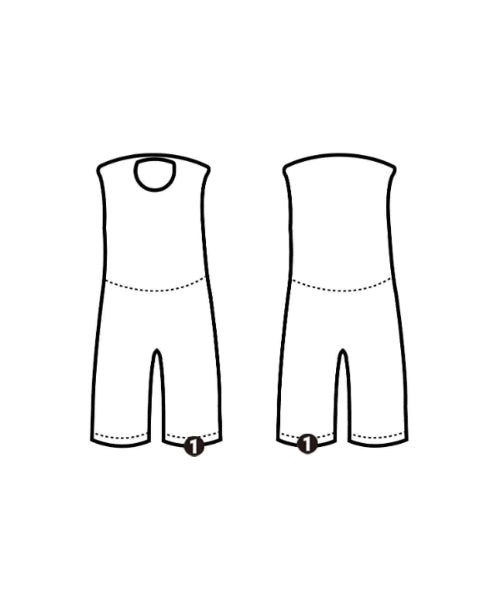 HYKE 連身衣/馬戲團服/連身