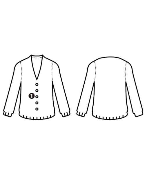 sacai 開襟衫