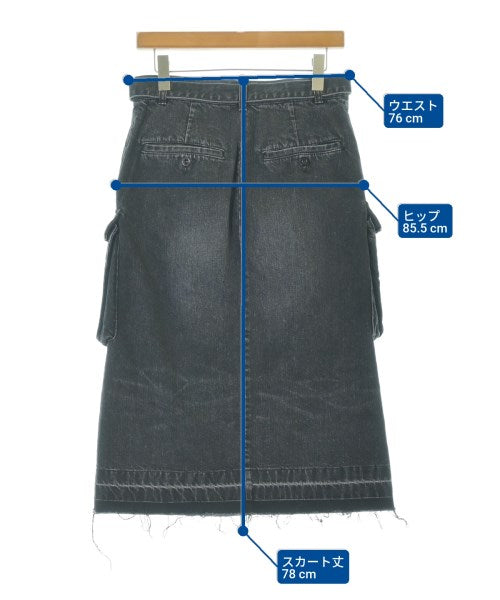 sacai 膝上裙