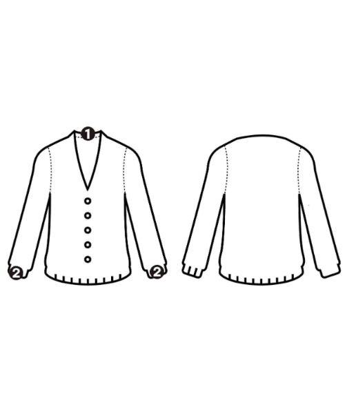 sacai 開襟衫