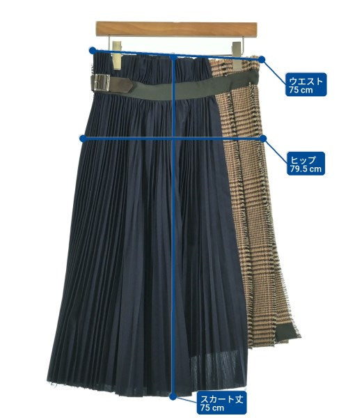 sacai 膝上裙