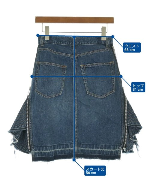 sacai 膝上裙