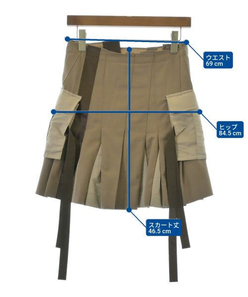 sacai 迷你裙