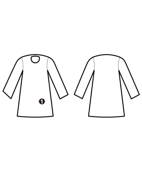 sacai 襯衫裙