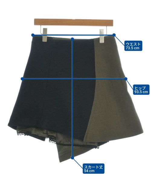 sacai 迷你裙