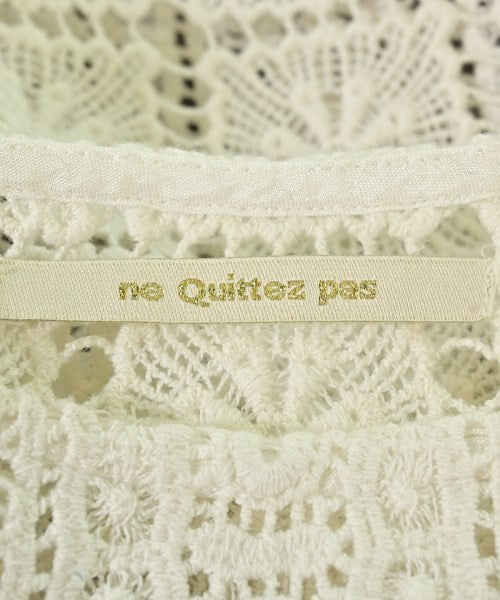 NE QUITTEZ PAS 女襯衫