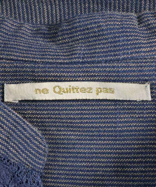 NE QUITTEZ PAS 女襯衫