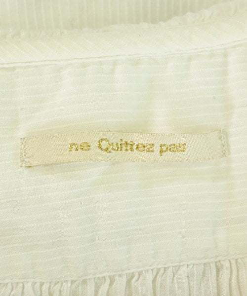 NE QUITTEZ PAS 女襯衫