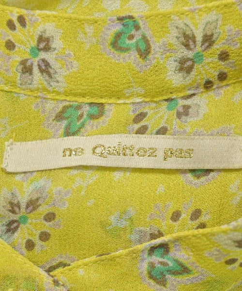 NE QUITTEZ PAS 襯衫裙
