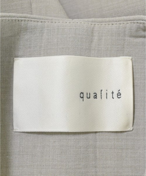 qualite 無領外套