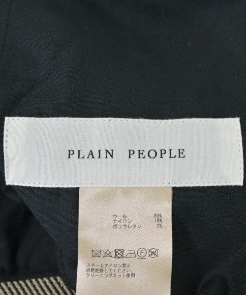 PLAIN PEOPLE 長褲
