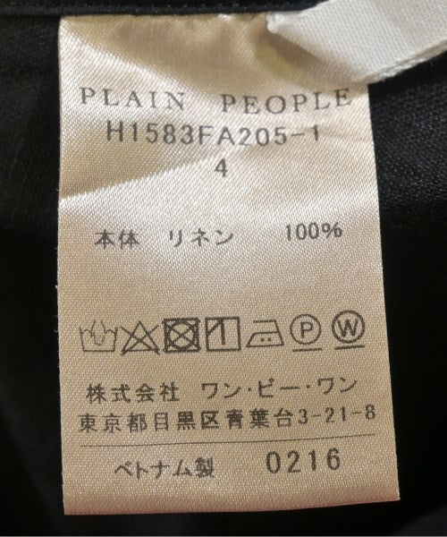 PLAIN PEOPLE 洋裝