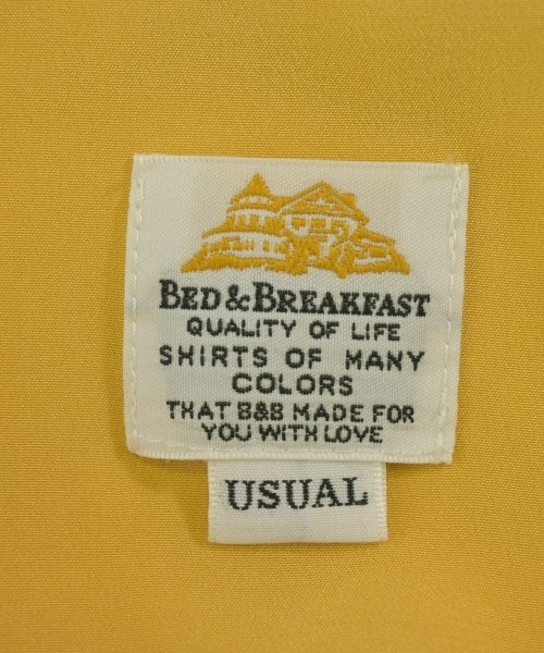 BED&BREAKFAST 休閒襯衫