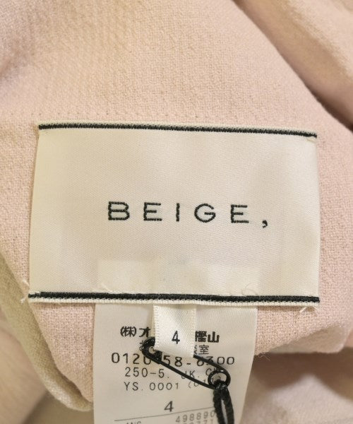 BEIGE, 無領外套