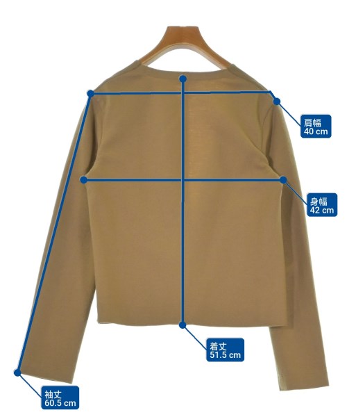 BEIGE, 無領外套
