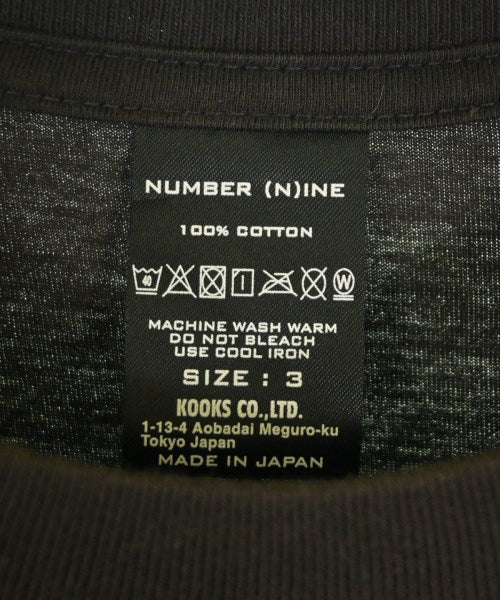 NUMBER NINE T恤/上衣