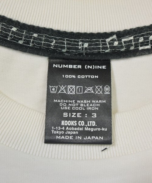 NUMBER NINE T恤/上衣