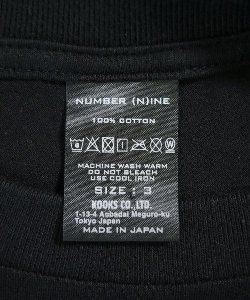 NUMBER NINE T恤/上衣