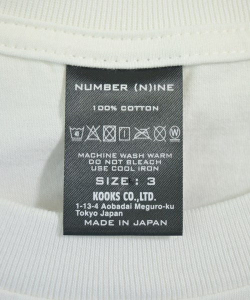NUMBER NINE T恤/上衣