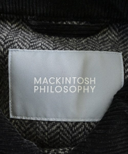 MACKINTOSH PHILOSOPHY 支撐領外套