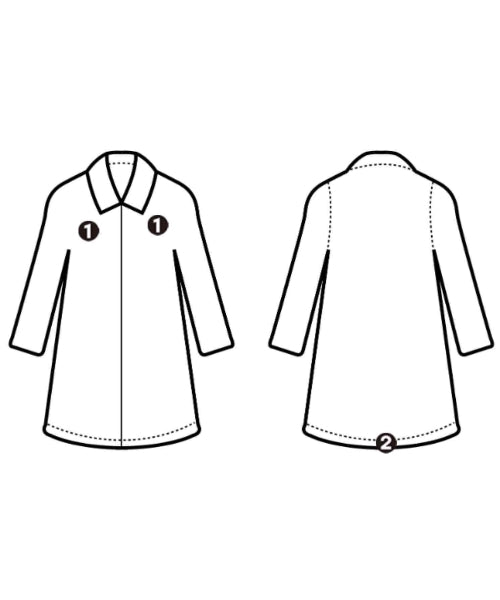 NIGEL CABOURN 支撐領外套