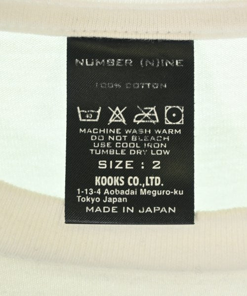 NUMBER NINE T恤/上衣