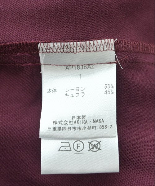 AKIRA NAKA 女襯衫