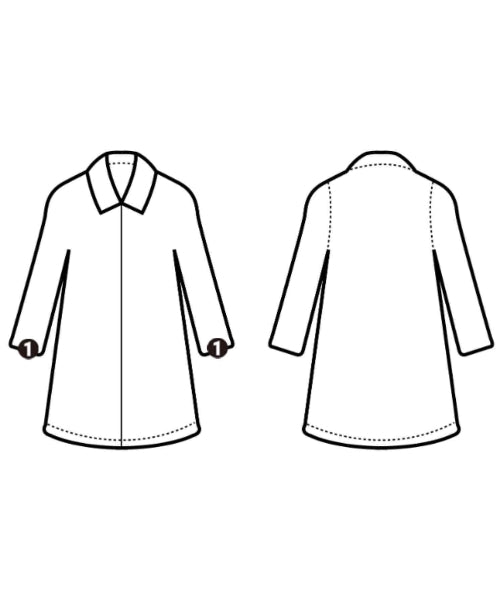 GALERIE VIE 切斯特披風