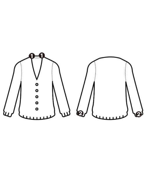 MARGARET HOWELL 開襟衫