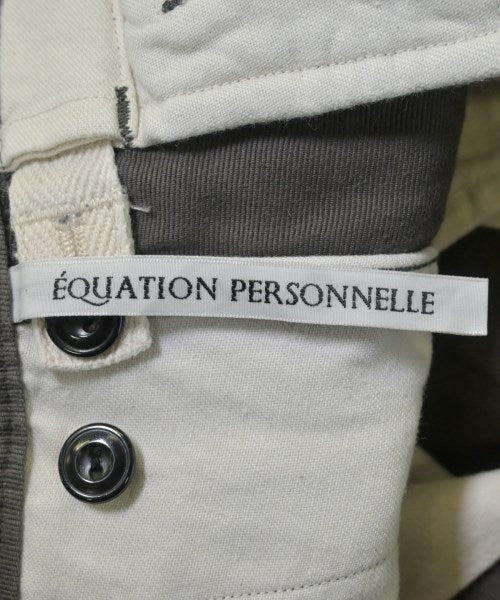 EQUATION PERSONNELLE 工裝褲