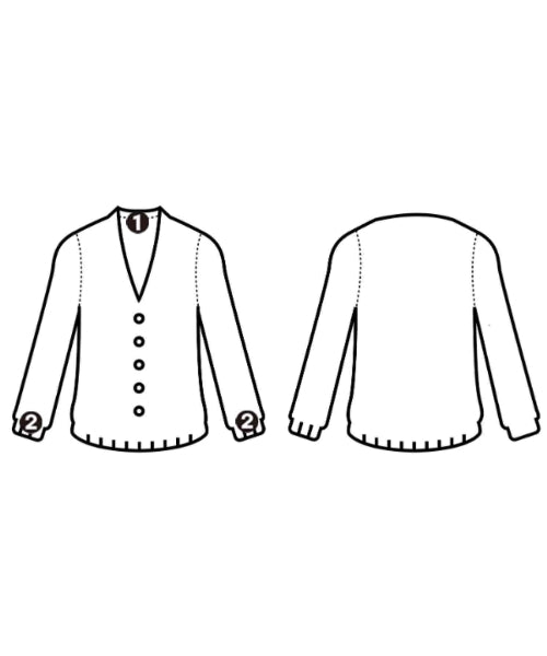 MUSE de Deuxieme Classe 開襟衫